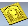 Saints Sergius and Herman - detailed STL 3D model for CNC