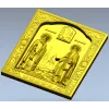 Saints Sergius and Herman - detailed STL 3D model for CNC