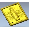 Икона Симеон Псково-Печерский - 3D рельеф STL для ЧПУ