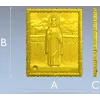 Икона Симеон Псково-Печерский - 3D рельеф STL для ЧПУ