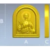 Saint Simon the Canaanite - STL Icon Relief