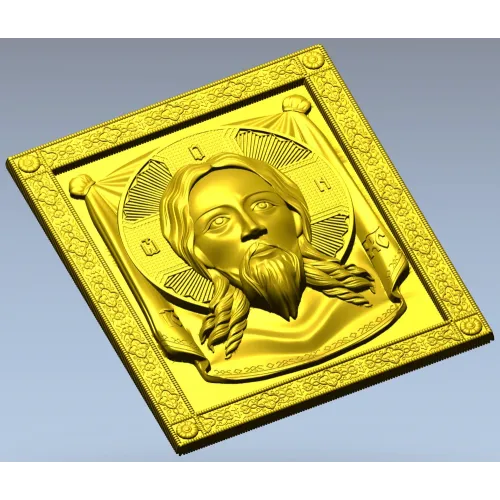 Спас Нерукотворный - 3D STL модель для ЧПУ