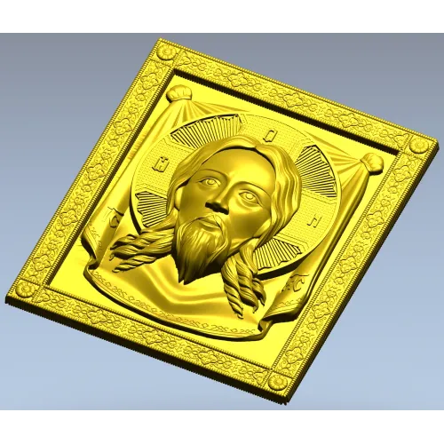 Спас Нерукотворный - 3D STL модель для ЧПУ