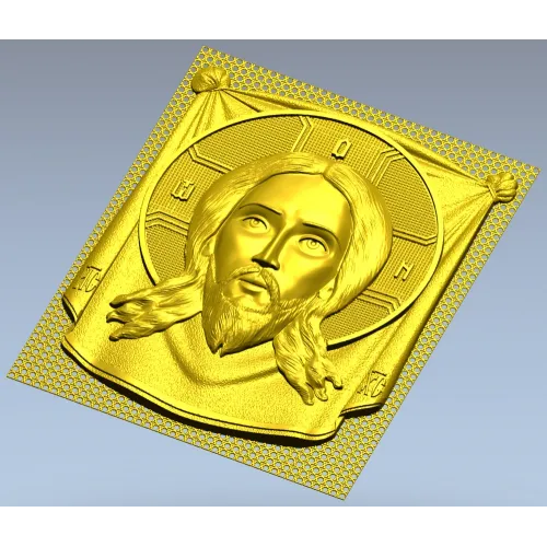 Спас Нерукотворный - 3D модель STL для ЧПУ