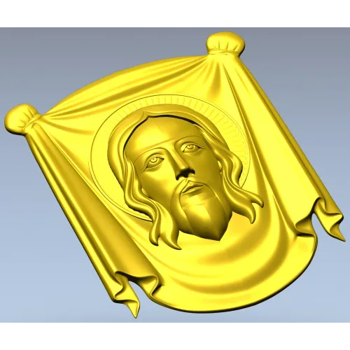 Спас Нерукотворный - 3D модель STL для ЧПУ
