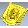 Спас Нерукотворный - 3D модель STL для ЧПУ