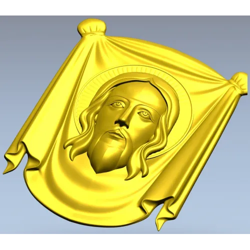 Спас Нерукотворный - 3D модель STL для ЧПУ