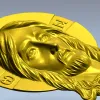 Спас Нерукотворный - 3D модель STL для ЧПУ