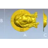 Спас Нерукотворный - 3D модель STL для ЧПУ