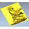 Спаситель в молитве - рельефная 3D модель STL для ЧПУ