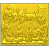 Тайная Вечеря - рельефная 3D модель в формате STL