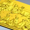 Тайная Вечеря - рельефная 3D модель в формате STL