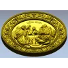 Last Supper round relief STL for CNC carving