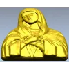 Theotokos "Tenderness" - STL 3D model for CNC bas-relief