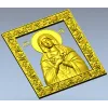 Virgin of Tenderness - high-relief STL 3D model for CNC