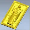 Икона Фотина Самарянина - 3D модель в формате STL для ЧПУ