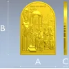 Введение во храм Пресвятой Богородицы - 3D модель STL для ЧПУ