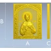 Икона "Царевич Алексей" - STL 3D модель для ЧПУ