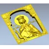 3D модель STL - Икона святой Елены для ЧПУ