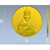 Медальон "Царь Иван" - 3D модель STL для ЧПУ