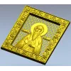 Икона Святого Князя Олега Брянского - STL 3D модель для ЧПУ