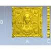 Martyr Irene - STL Icon Relief for CNC