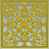 Классическая декоративная решётка - 3D модель STL для ЧПУ