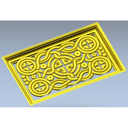 Решётка с крестами - 3D модель STL для ЧПУ