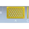 Ornate Rope-Frame Lattice - STL 3D model for CNC