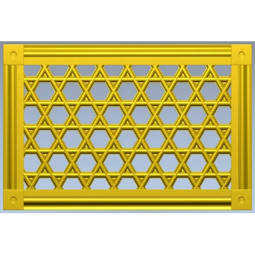 Решётка Гексалюкс - 3D модель STL для ЧПУ