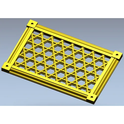 Решётка Гексалюкс - 3D модель STL для ЧПУ