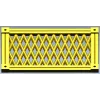 Diamond Lattice Grille - STL 3D Model for CNC