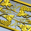 Виноградная решётка - 3D модель STL для ЧПУ