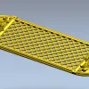 Овальная решётка "Картуш" - 3D модель STL для ЧПУ