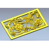Ornamental Floral Grille STL for CNC