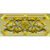 Декоративная панель с ракушкой - STL для ЧПУ