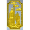 Harbor Relief Panel - STL 3D model for CNC carving