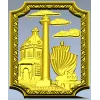 Harbor Relief Panel - STL 3D model for CNC carving