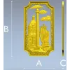 Harbor Relief Panel - STL 3D model for CNC carving