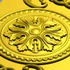 Классическая декоративная панель с медальоном - 3D модель STL для ЧПУ