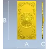 Классическая декоративная панель с розеттой - STL для ЧПУ