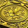 Классическая квадратная панель с розеткой - STL для ЧПУ