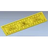 Ornate Acanthus Tri-Medallion Panel STL for CNC