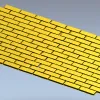 Кирпичная панель STL - 3D модель для ЧПУ