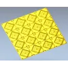Diamond Rosette Decorative Panel - STL 3D model for CNC