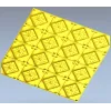 Diamond Rosette Decorative Panel - STL 3D model for CNC