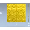 Diamond Rosette Decorative Panel - STL 3D model for CNC