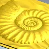 Панель "Аммонит" - stl модель для ЧПУ