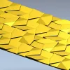 Декоративная 3D панель "Фасетка" - STL модель для ЧПУ