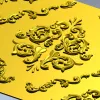 Baroque Square Rosette Panel - STL 3D Model for CNC Router